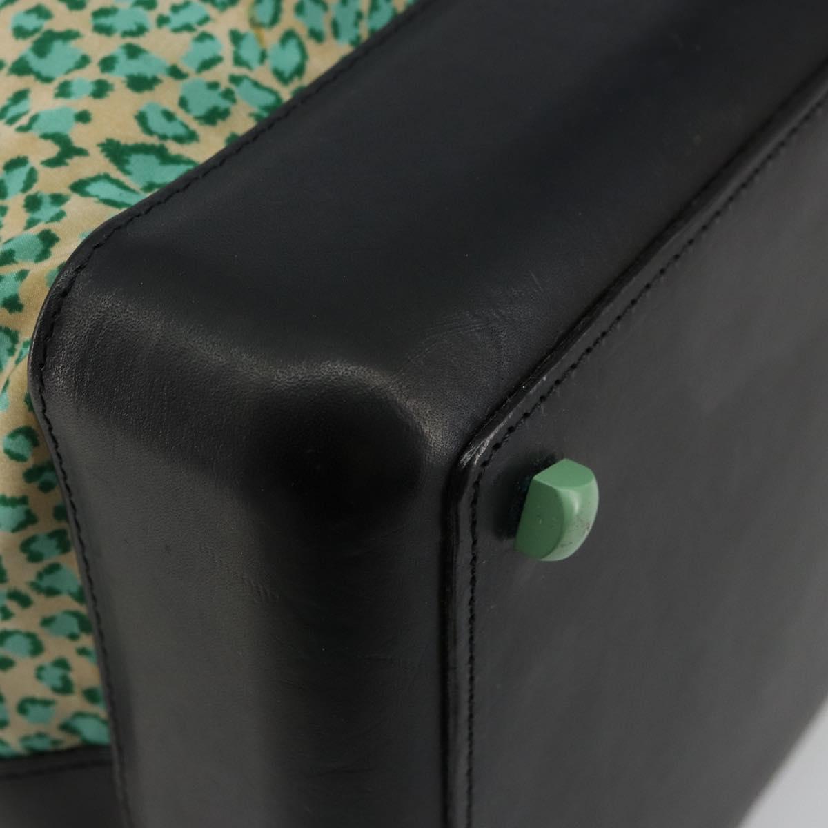 BOTTEGA VENETA Shoulder Bag Nylon Green Auth bs35159