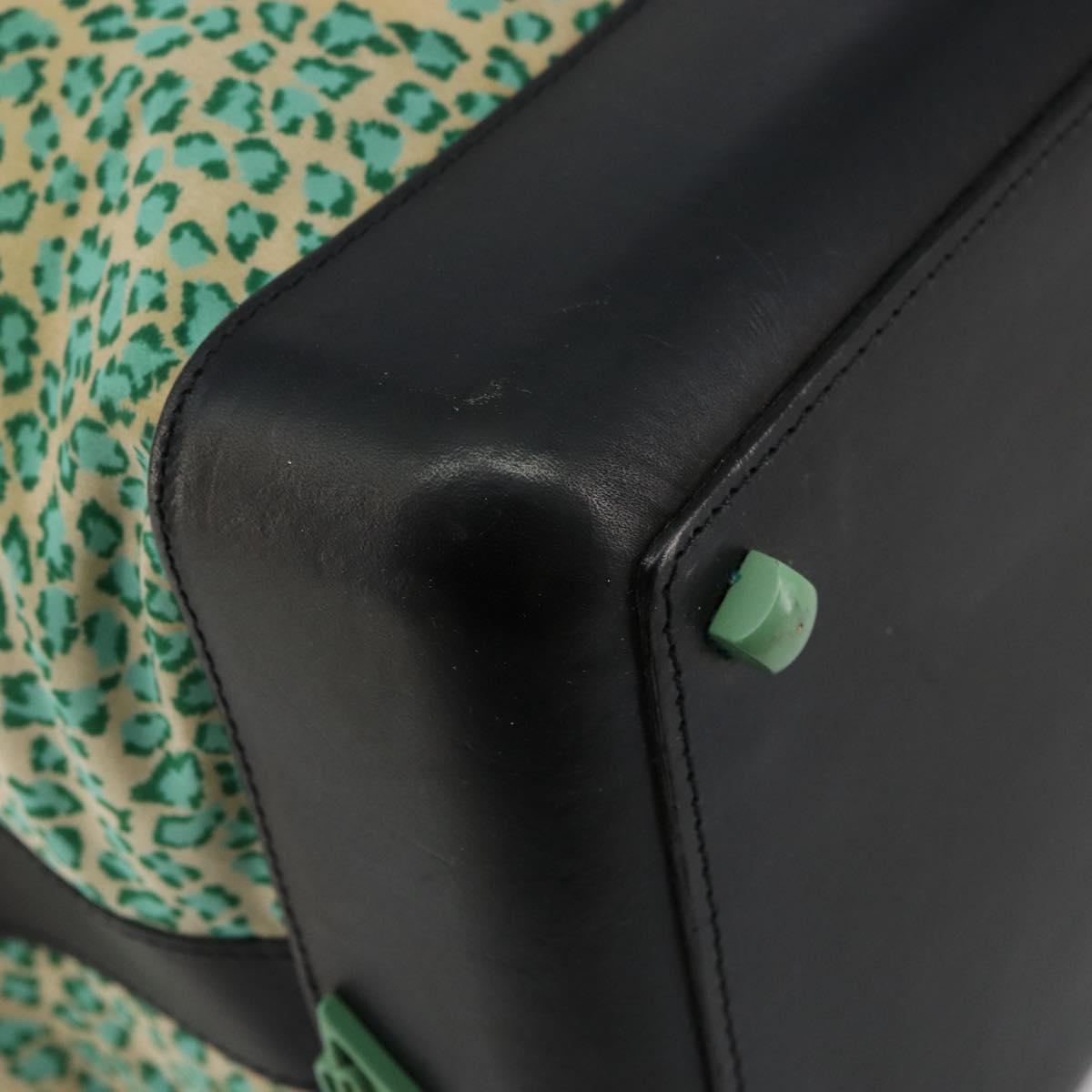 BOTTEGA VENETA Shoulder Bag Nylon Green Auth bs35159