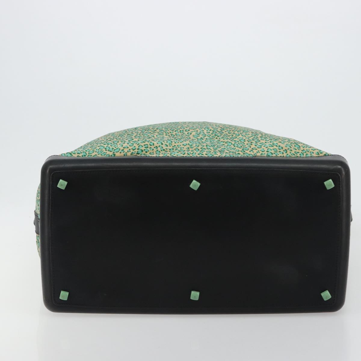 BOTTEGA VENETA Shoulder Bag Nylon Green Auth bs35159