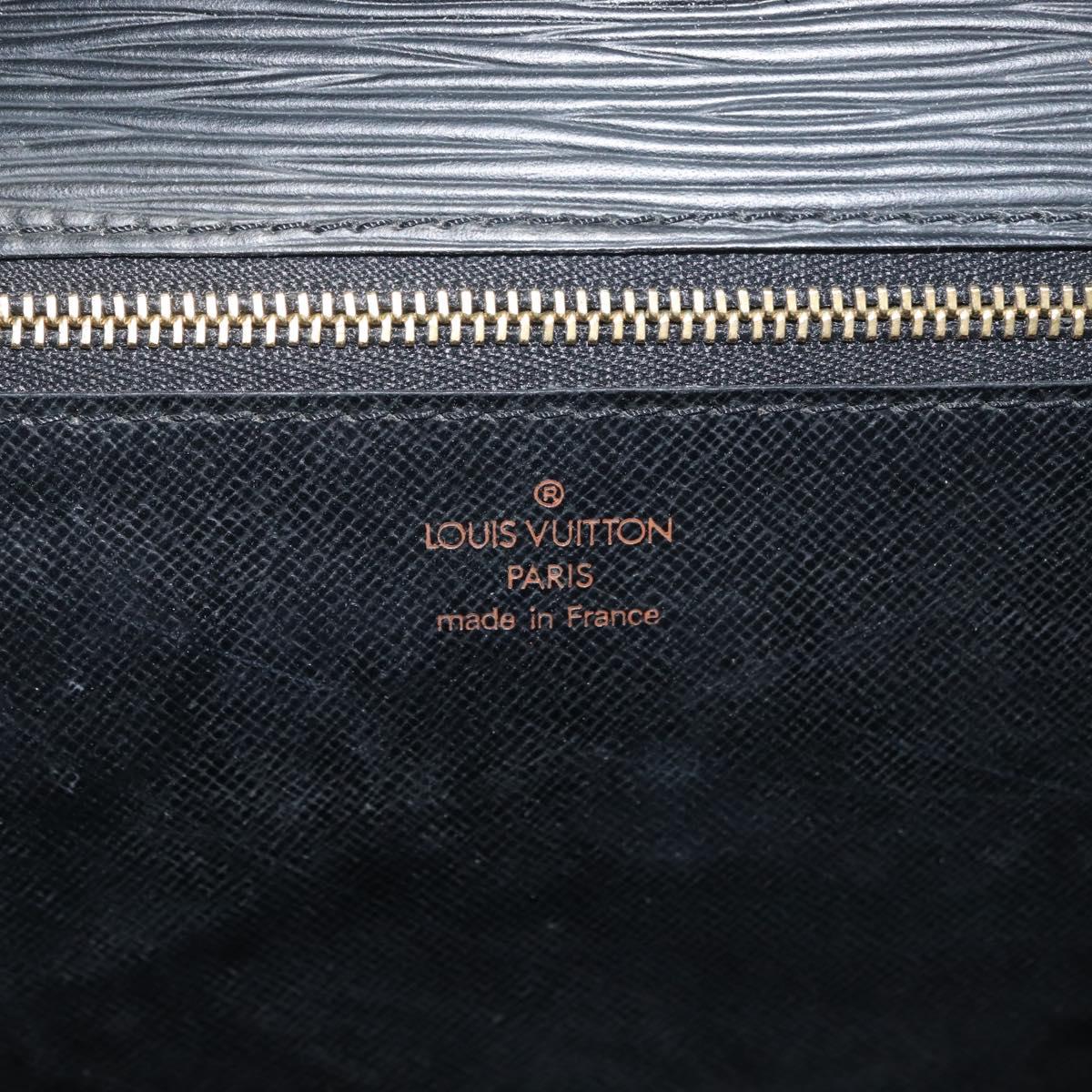 LOUIS VUITTON Epi Monceau 28 Hand Bag Black M52122 LV Auth bs35162