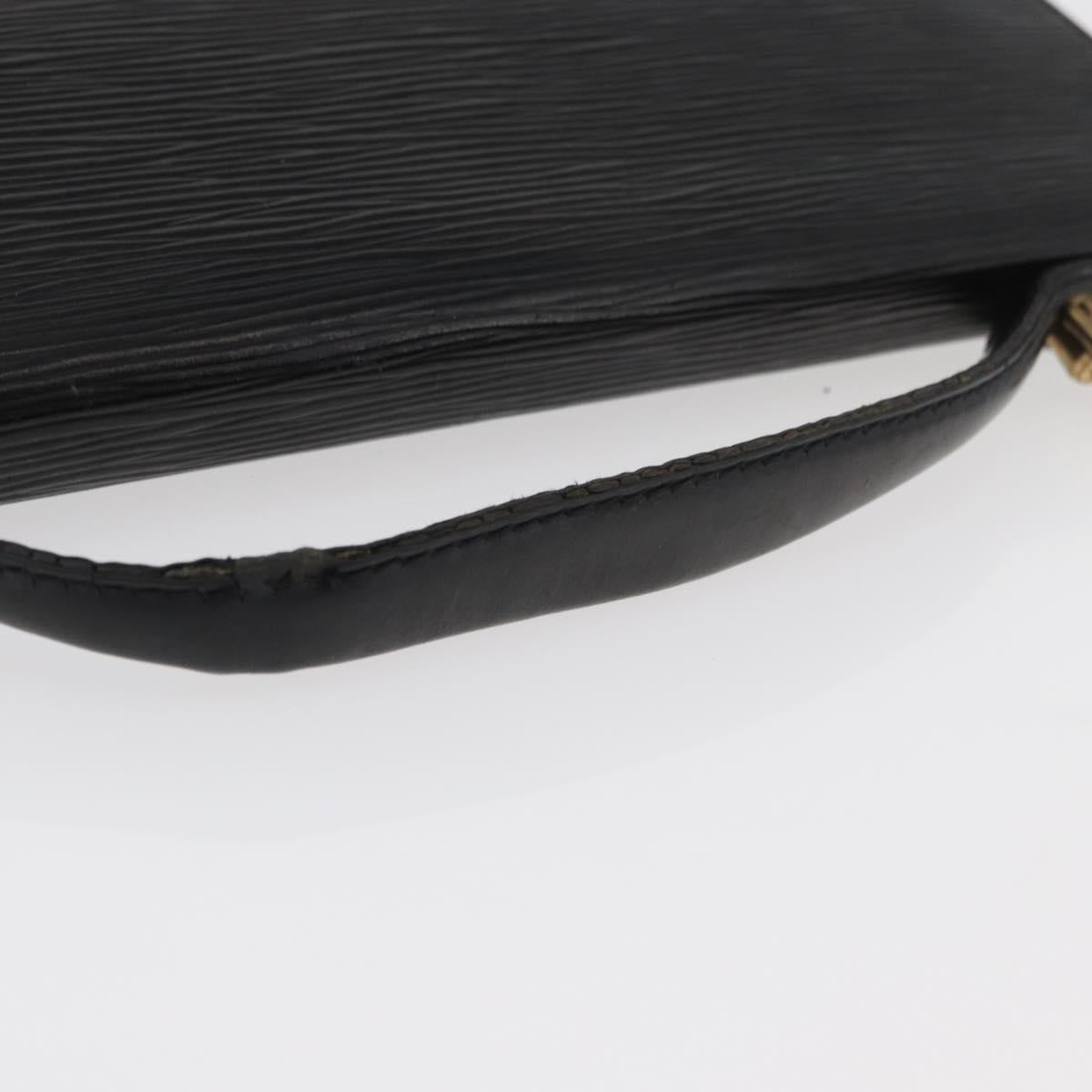 LOUIS VUITTON Epi Monceau 28 Hand Bag Black M52122 LV Auth bs35164