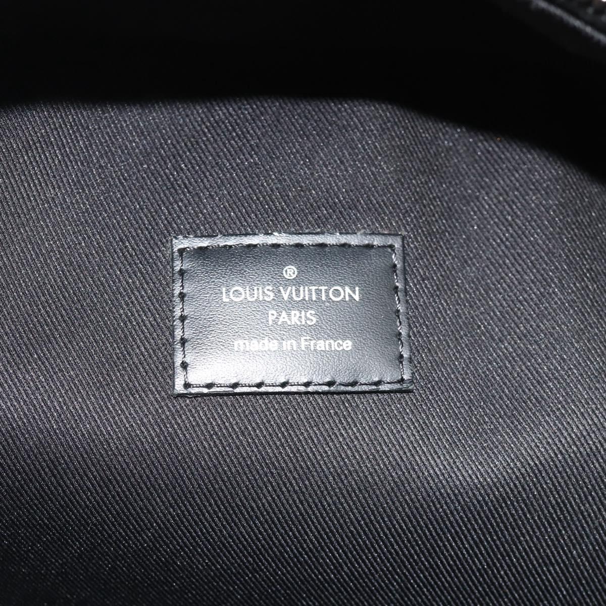 LOUIS VUITTON Damier Graphite Pixel George Backpack N40084 LV Auth bs35170
