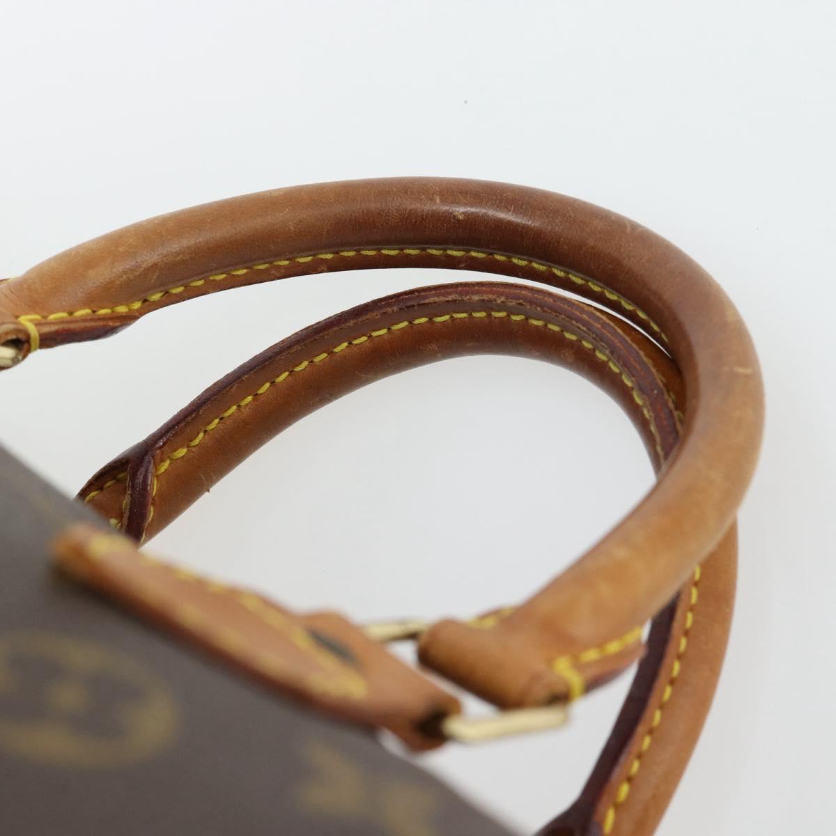 LOUIS VUITTON Monogram Speedy 35 Hand Bag M41524 LV Auth bs35199