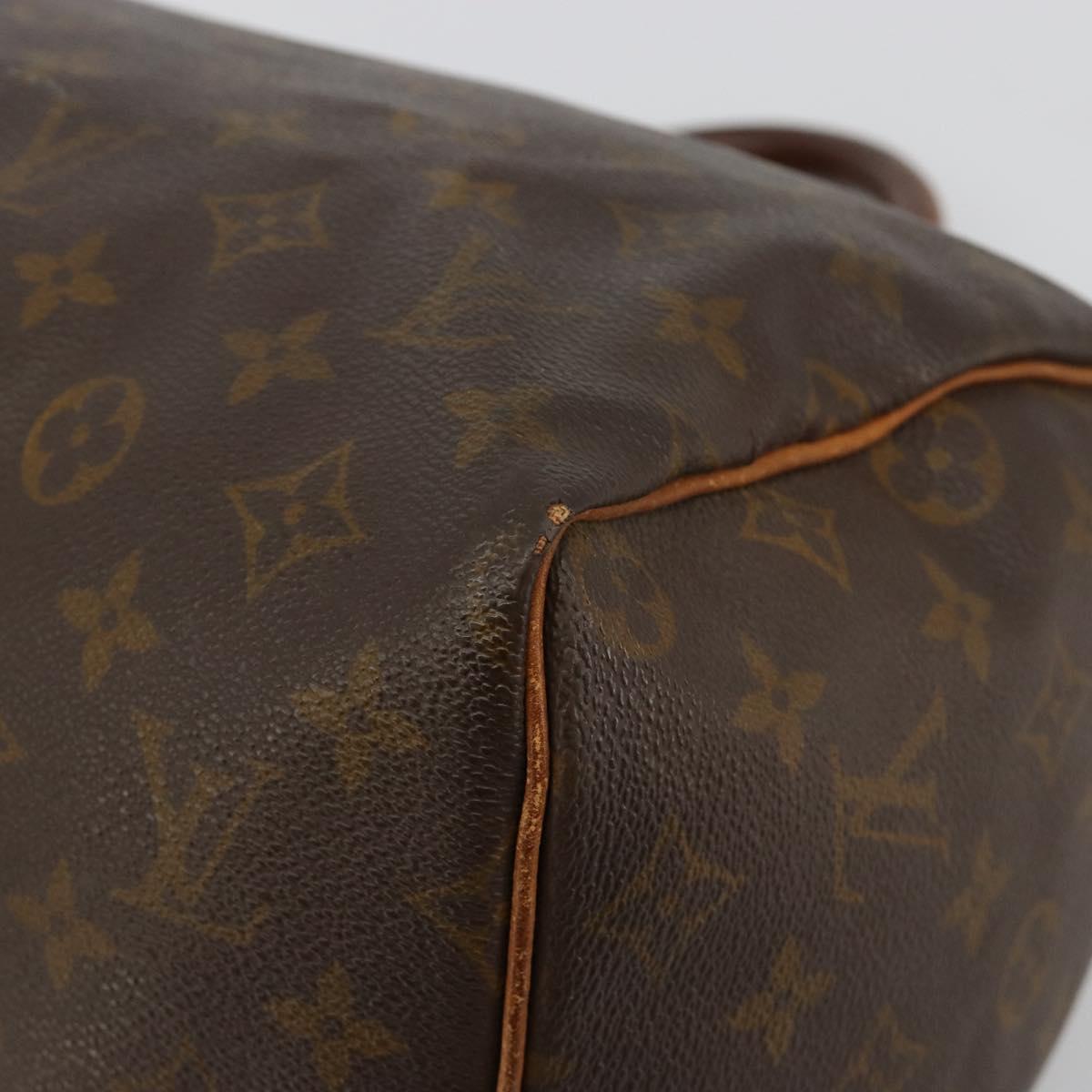 LOUIS VUITTON Monogram Speedy 30 Hand Bag M41526 LV Auth bs35201