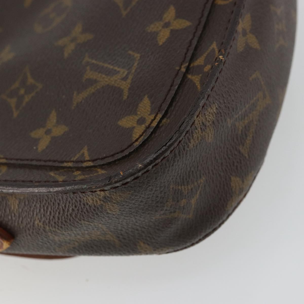 LOUIS VUITTON Monogram Saint Cloud PM Shoulder Bag M51244 LV Auth bs35203