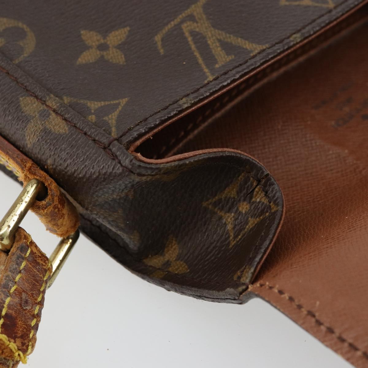 LOUIS VUITTON Monogram Saint Cloud PM Shoulder Bag M51244 LV Auth bs35203