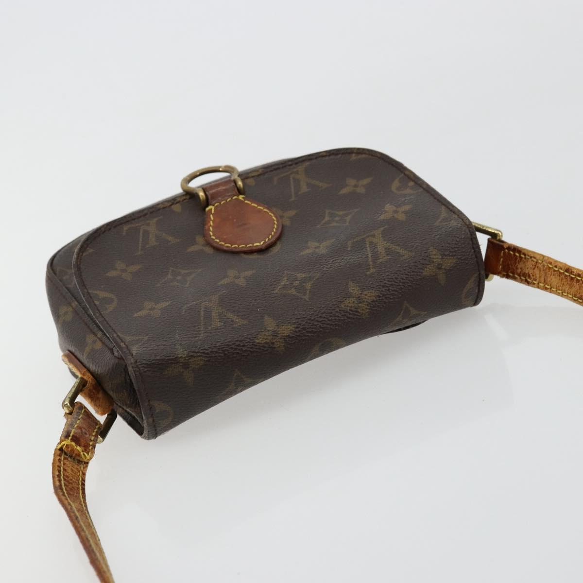LOUIS VUITTON Monogram Saint Cloud PM Shoulder Bag M51244 LV Auth bs35203