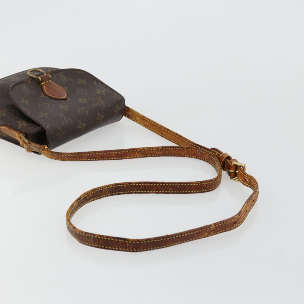 LOUIS VUITTON Monogram Saint Cloud PM Shoulder Bag M51244 LV Auth bs35203