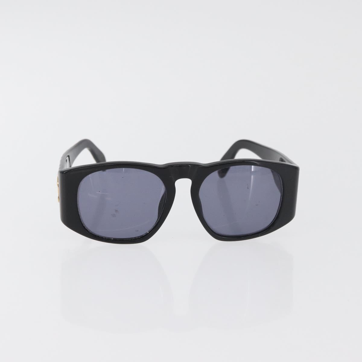 CHANEL Sunglasses plastic 2 Set Black CC Auth bs35217