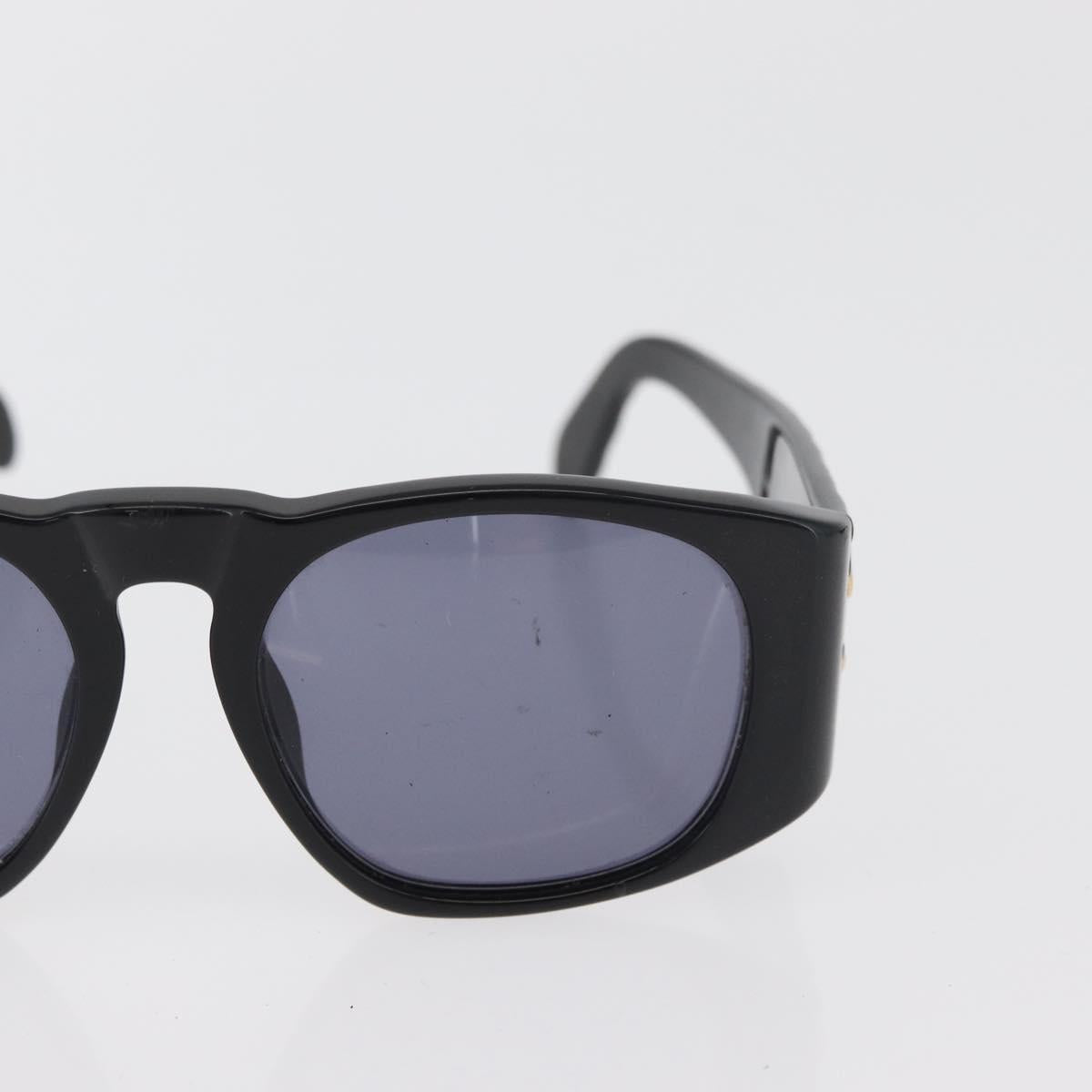 CHANEL Sunglasses plastic 2 Set Black CC Auth bs35217
