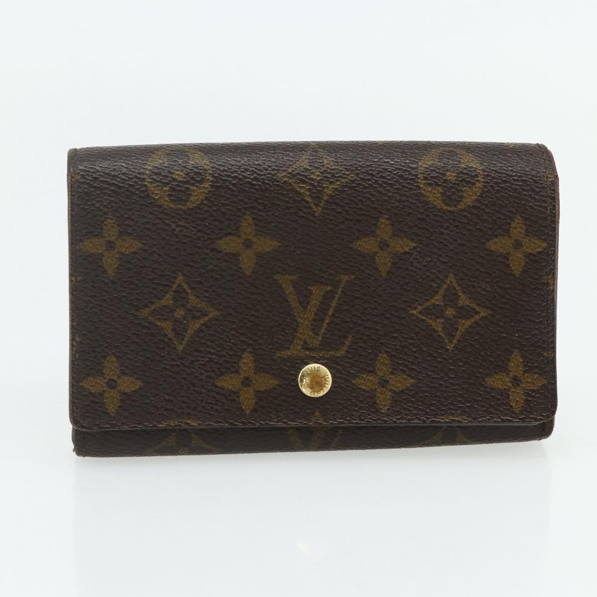 LOUIS VUITTON Monogram Epi Damier Ebene Wallet 4 Set Black LV Auth bs35221