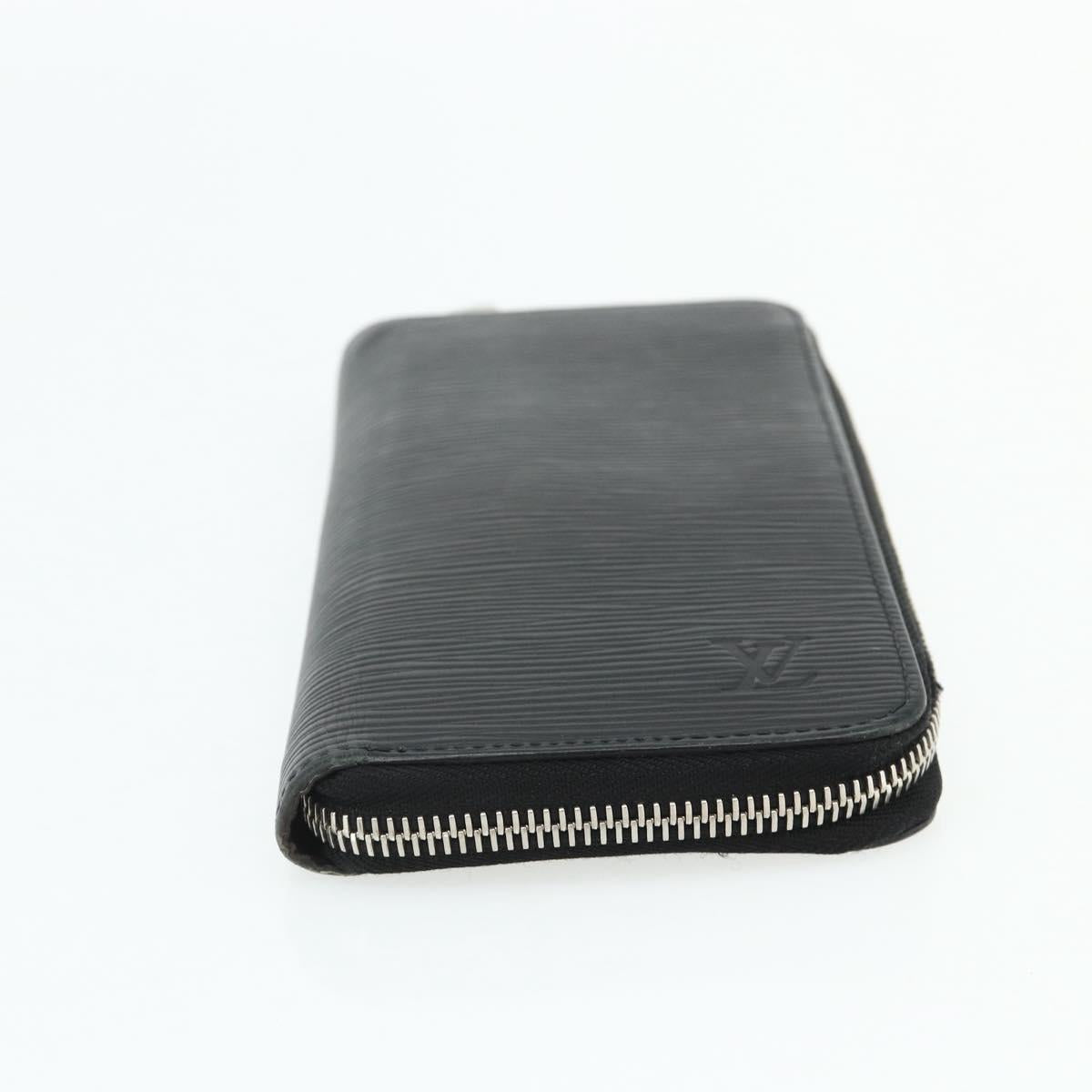 LOUIS VUITTON Monogram Epi Damier Ebene Wallet 4 Set Black LV Auth bs35221