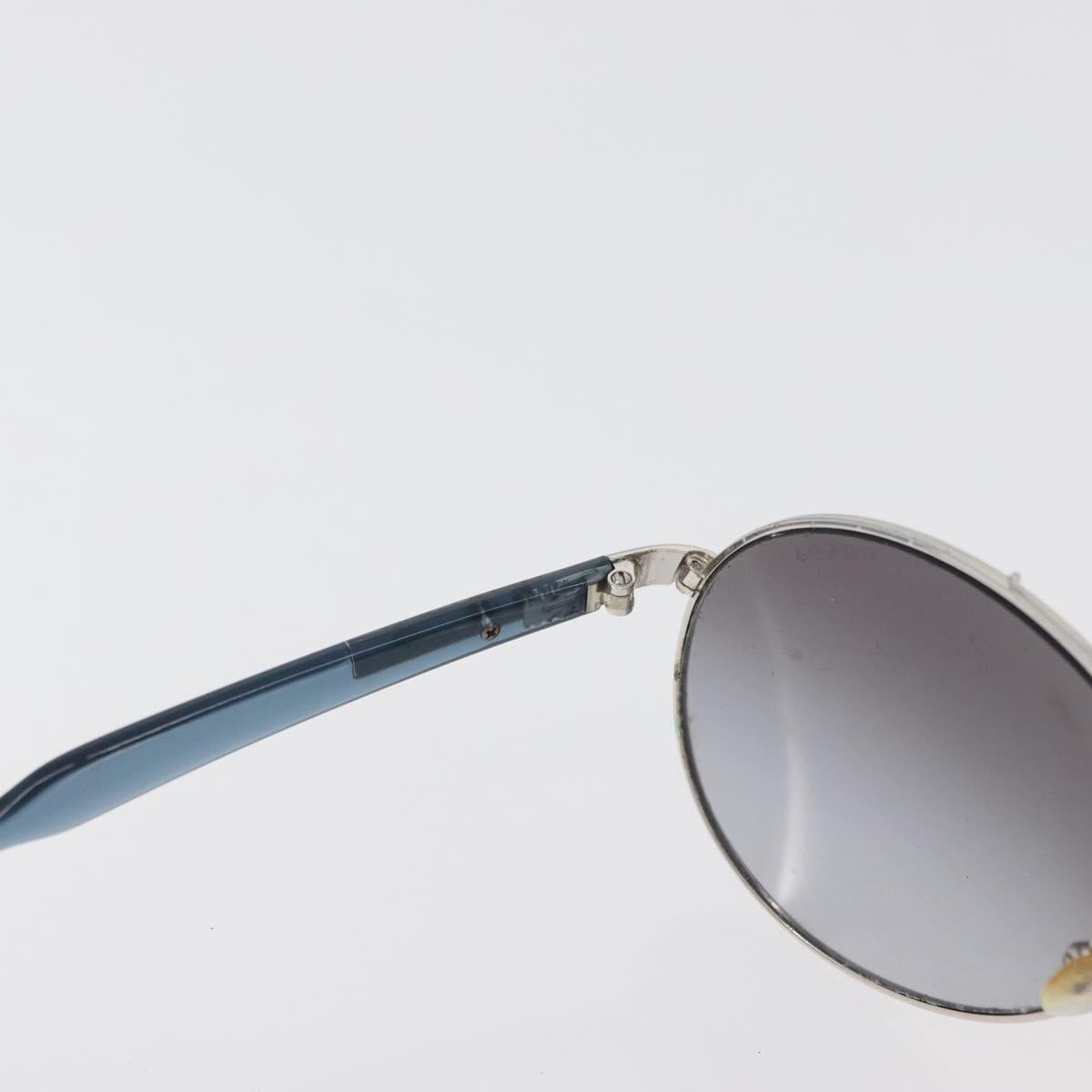 PRADA Salvatore Ferragamo Sunglasses plastic 2 Set Brown Silver Auth bs35223