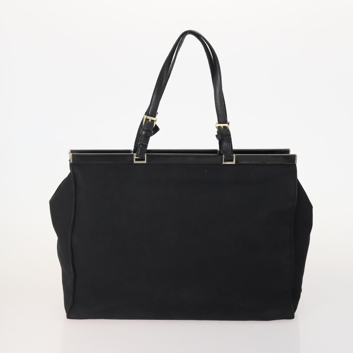 PRADA Shoulder Bag Nylon Canvas 3 Set Black Auth bs35224