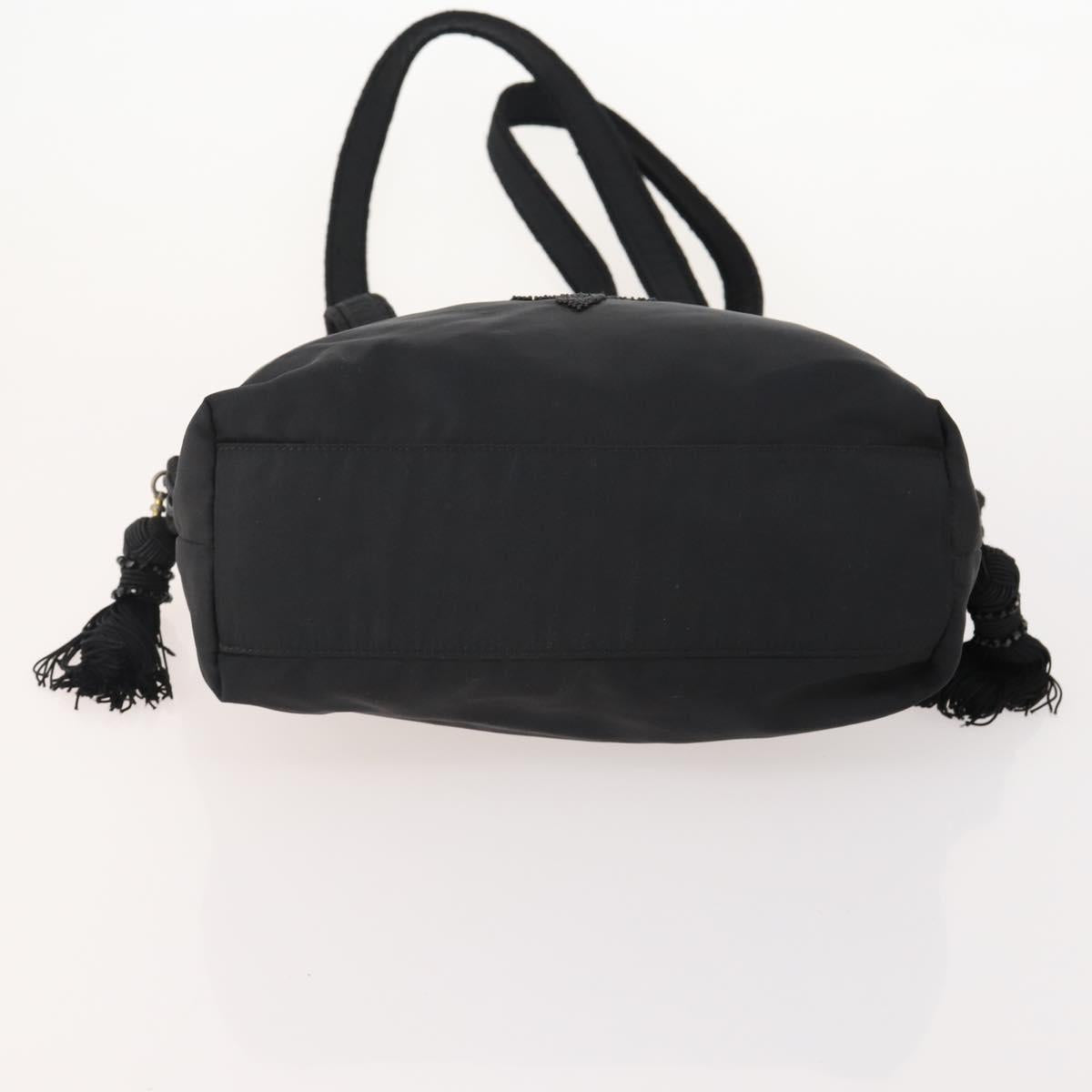 PRADA Shoulder Bag Nylon Leather 5 Set Black Navy Brown Auth bs35225