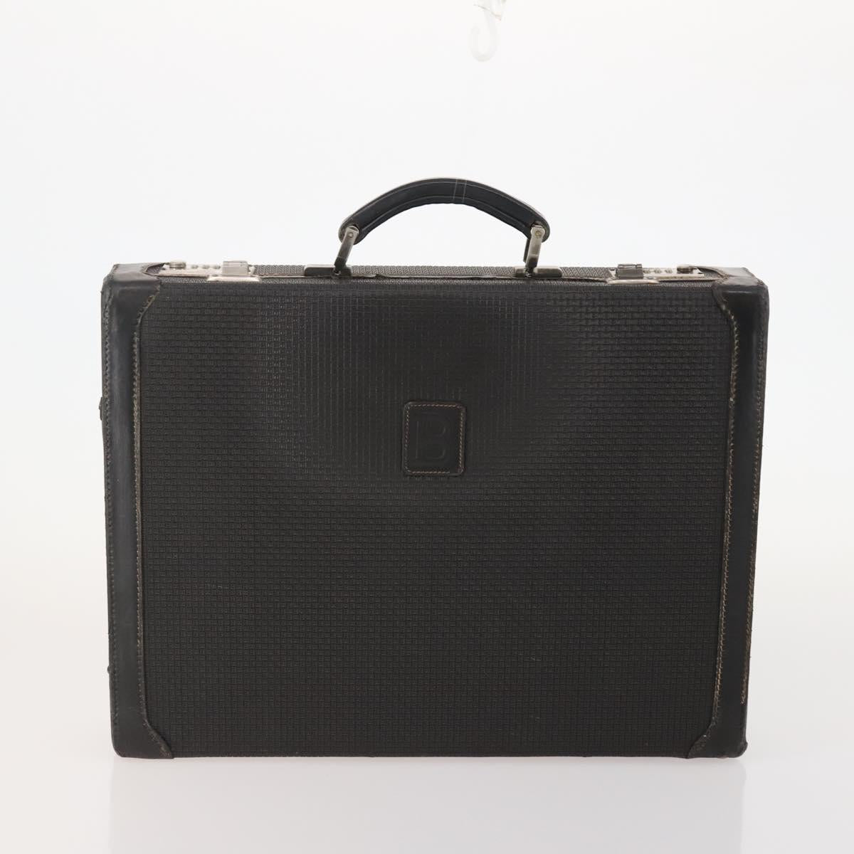 GIVENCHY Barry Shoulder Bag Leather 4 Set Black Gold Silver Auth bs35228