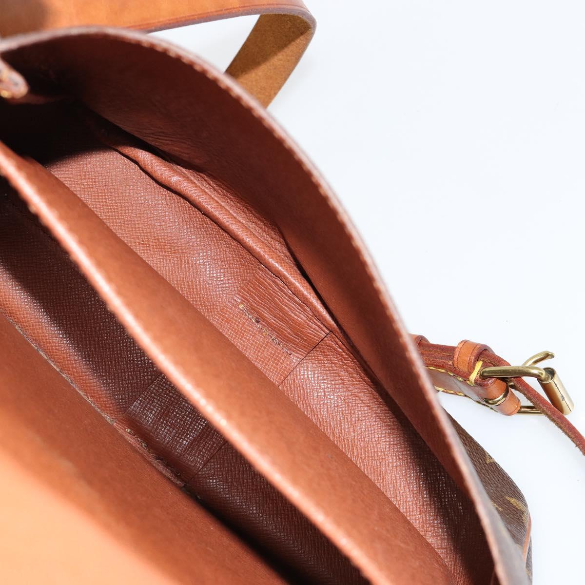 LOUIS VUITTON Monogram Cartouchiere MM Shoulder Bag M51253 LV Auth bs35264