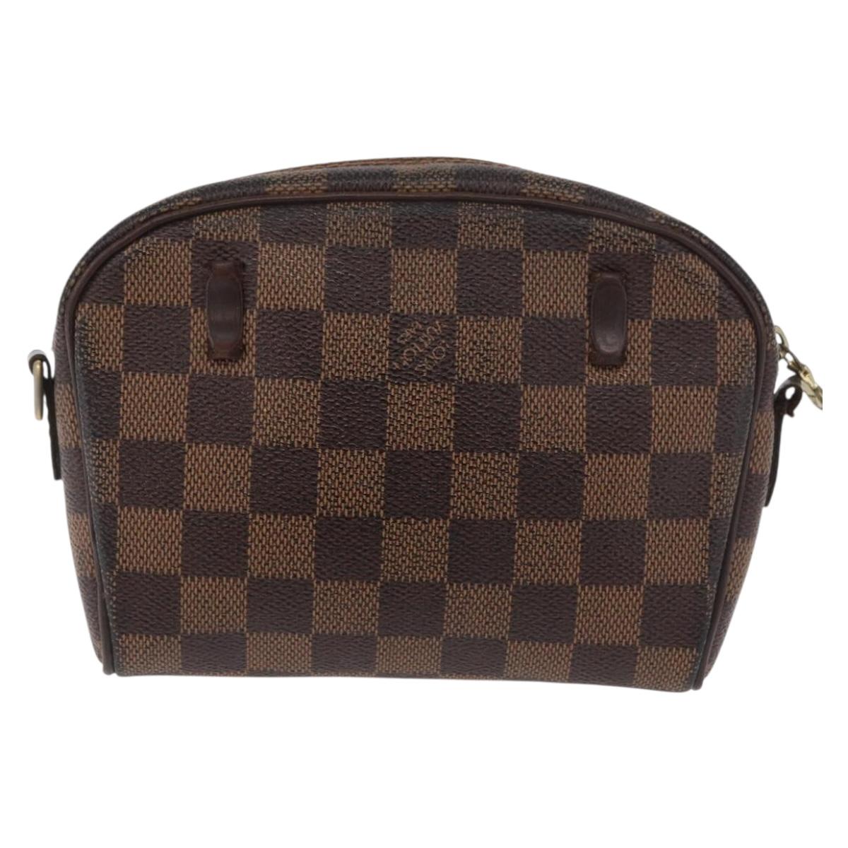 LOUIS VUITTON Damier Ebene Pochette Ipanema Shoulder Bag N51296 LV Auth bs35266