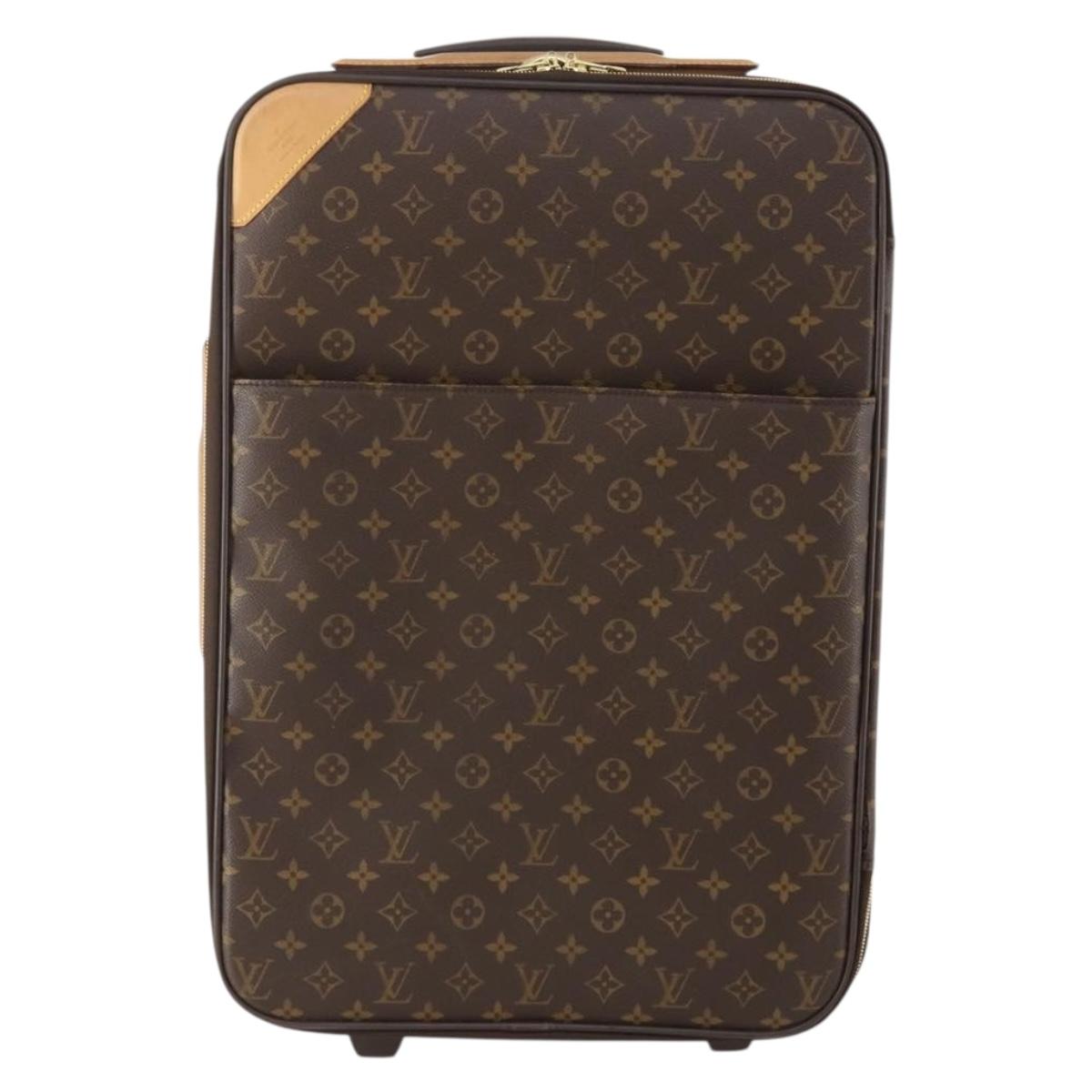 LOUIS VUITTON Monogram Pegas 55 Suitcase M23294 LV Auth bs35268