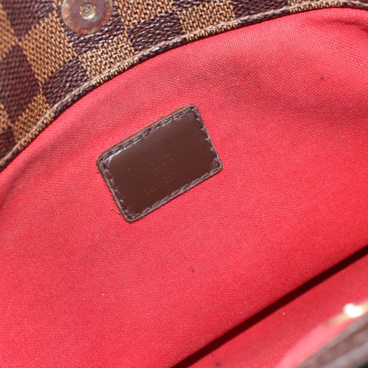 LOUIS VUITTON Damier Ebene Bloomsbury PM Shoulder Bag N42251 LV Auth bs35283