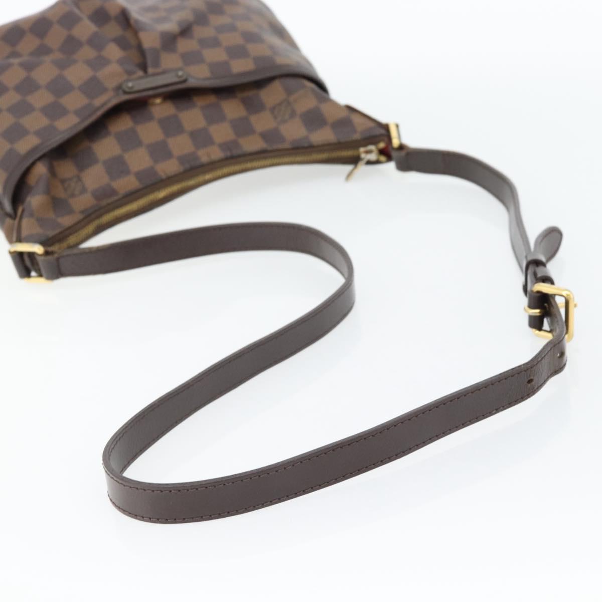 LOUIS VUITTON Damier Ebene Bloomsbury PM Shoulder Bag N42251 LV Auth bs35283