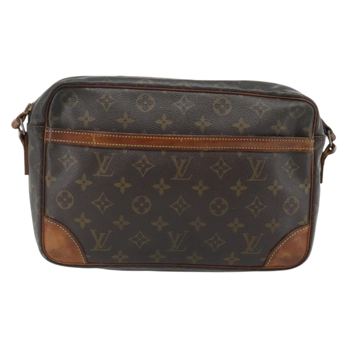 LOUIS VUITTON Monogram Trocadero 27 Shoulder Bag M51274 LV Auth bs35288