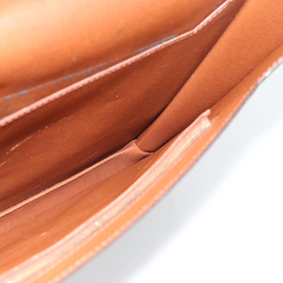 LOUIS VUITTON Monogram Porte Documents Bandouliere Bag M53338 LV Auth bs35313