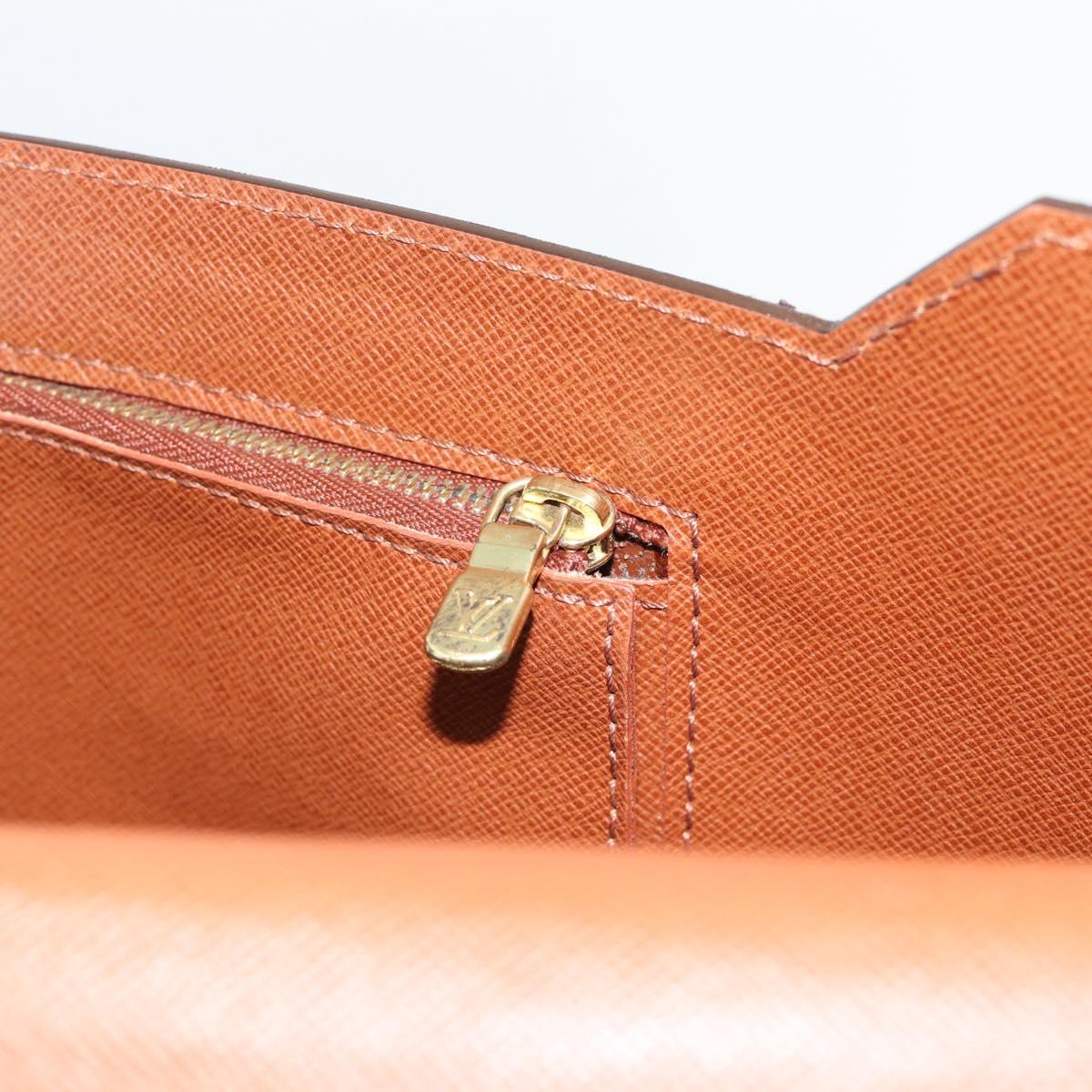 LOUIS VUITTON Monogram Porte Documents Bandouliere Bag M53338 LV Auth bs35313