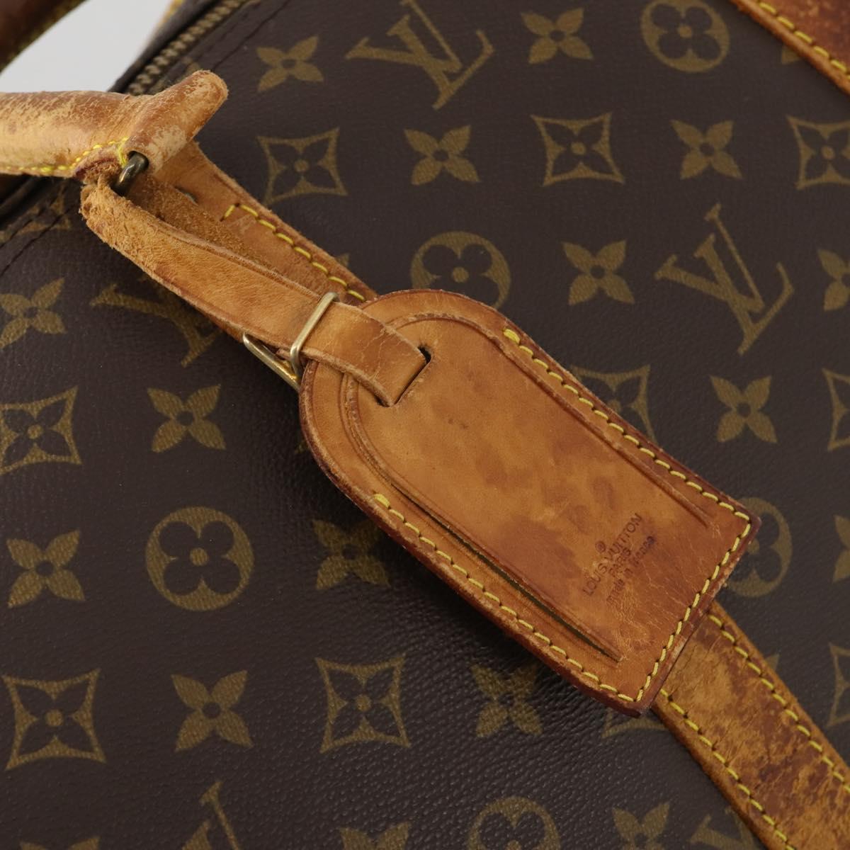 LOUIS VUITTON Monogram Keepall Bandouliere55 Boston Bag M41414 LV Auth bs35314