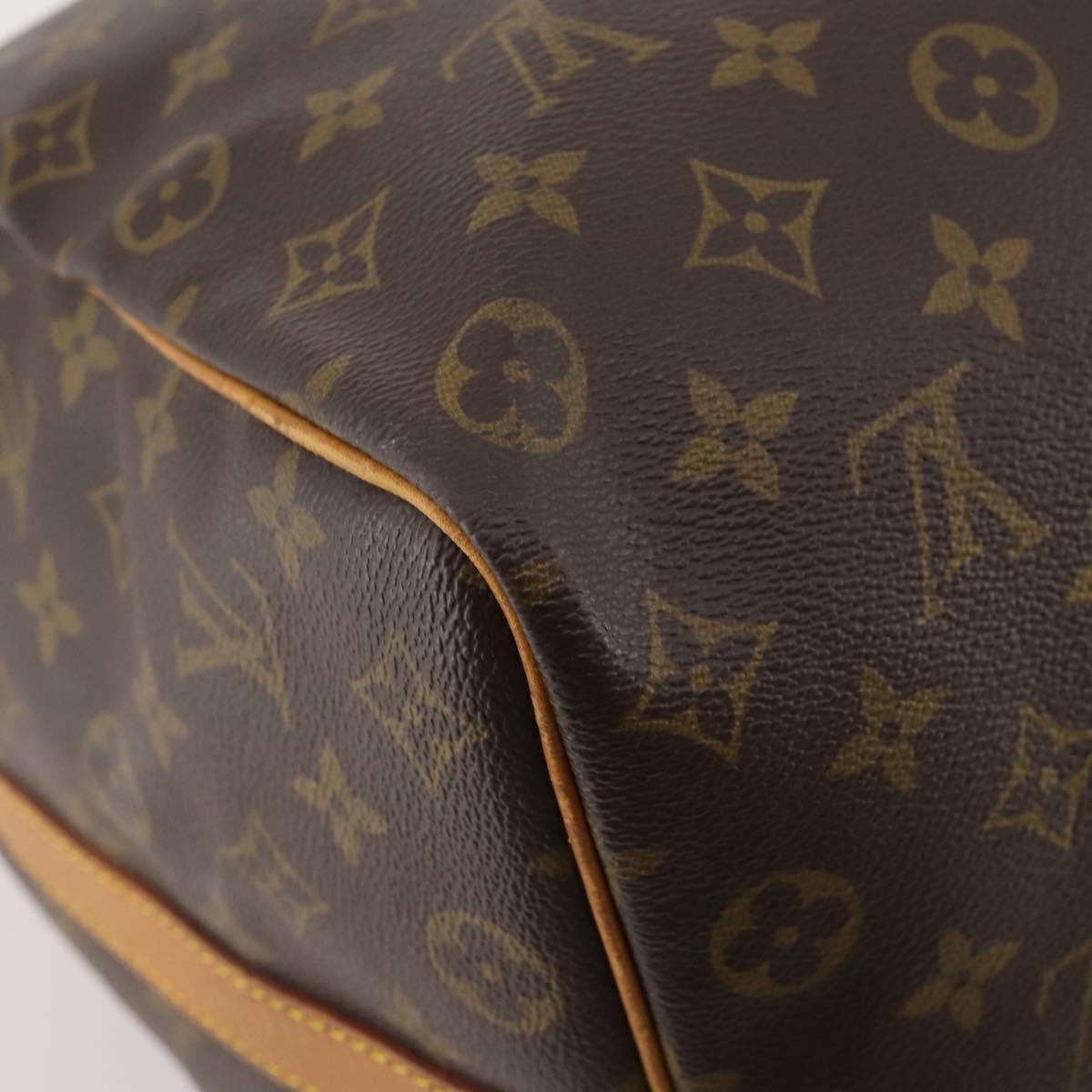 LOUIS VUITTON Monogram Keepall Bandouliere 50 Boston Bag M41416 LV Auth bs35315