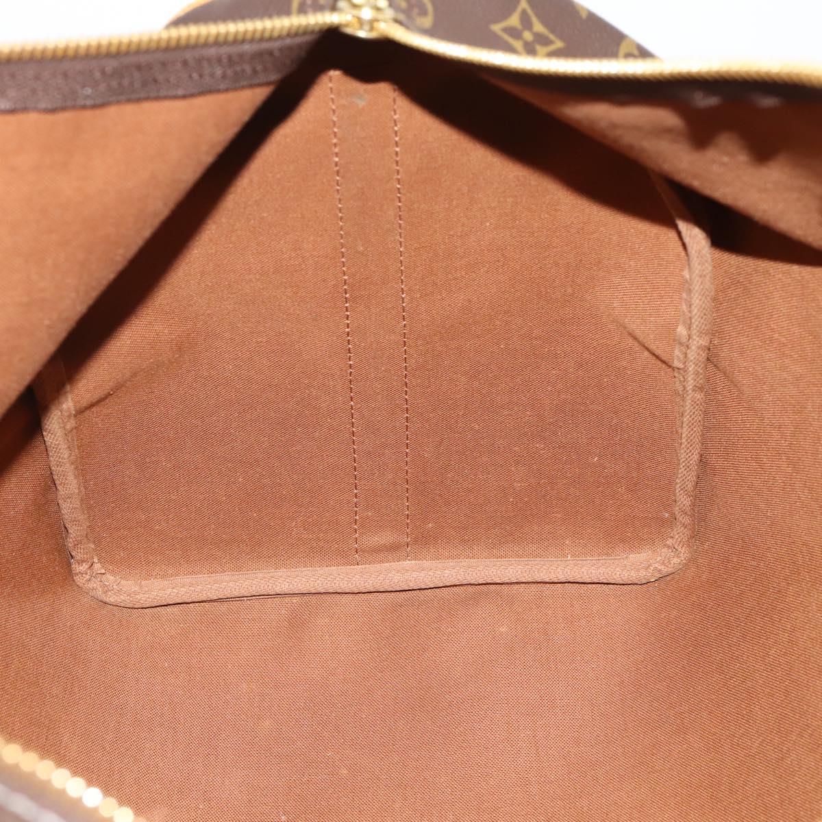 LOUIS VUITTON Monogram Keepall Bandouliere 50 Boston Bag M41416 LV Auth bs35315