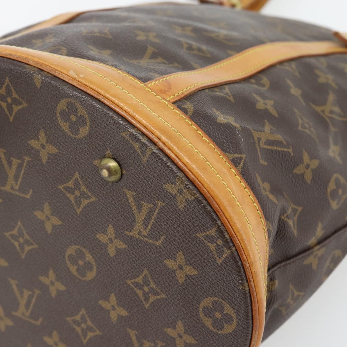 LOUIS VUITTON Monogram Bucket GM Shoulder Bag M42236 LV Auth bs35316