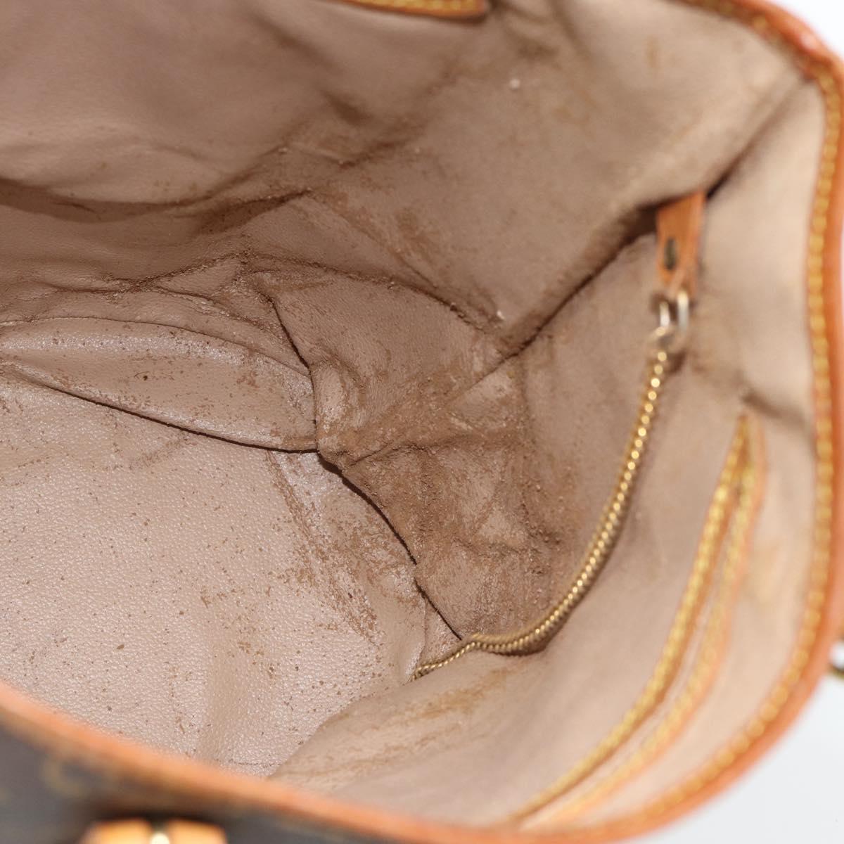 LOUIS VUITTON Monogram Bucket GM Shoulder Bag M42236 LV Auth bs35316