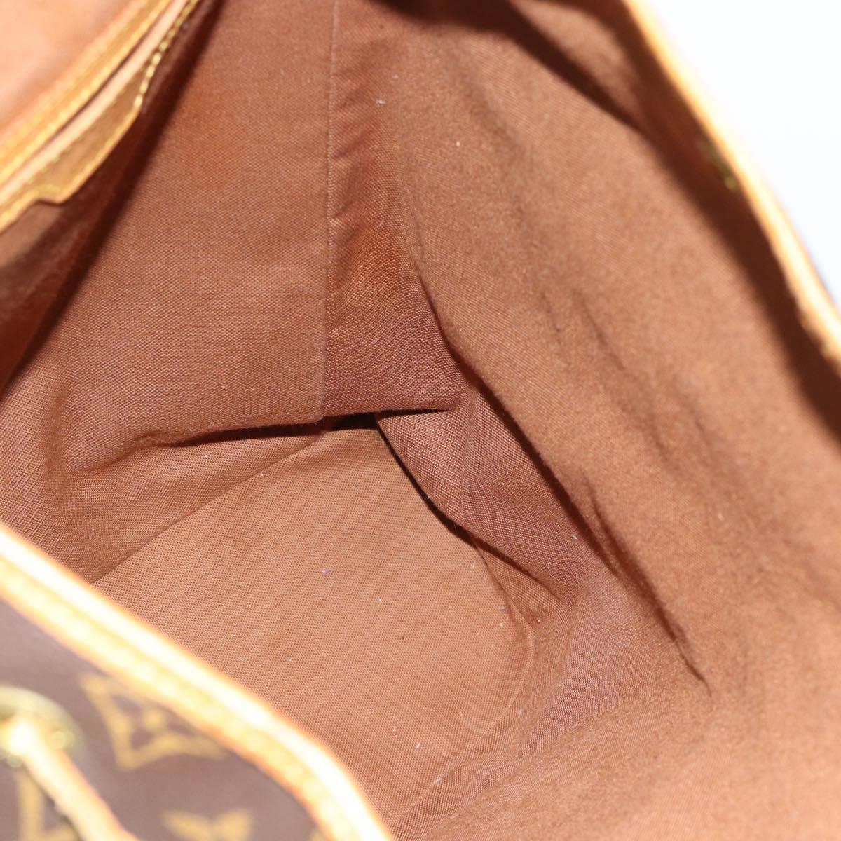 LOUIS VUITTON Monogram Montsouris GM Backpack M51135 LV Auth bs35317