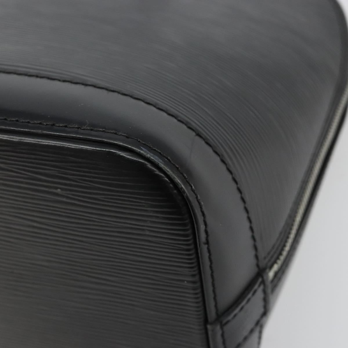 LOUIS VUITTON Epi Alma Hand Bag Noir Black M52142 LV Auth bs35322A