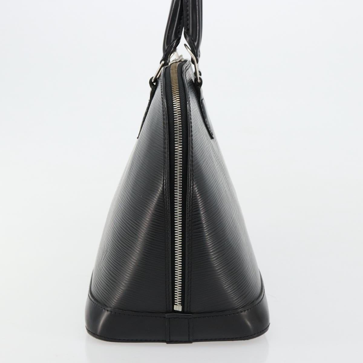 LOUIS VUITTON Epi Alma Hand Bag Noir Black M52142 LV Auth bs35322A