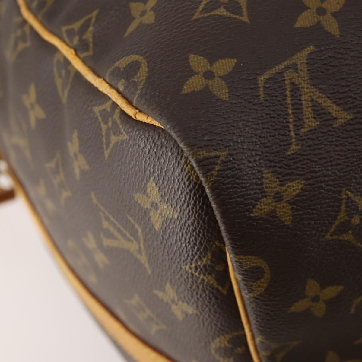 LOUIS VUITTON Monogram Keepall Bandouliere 55 Boston Bag M41414 LV Auth bs35329