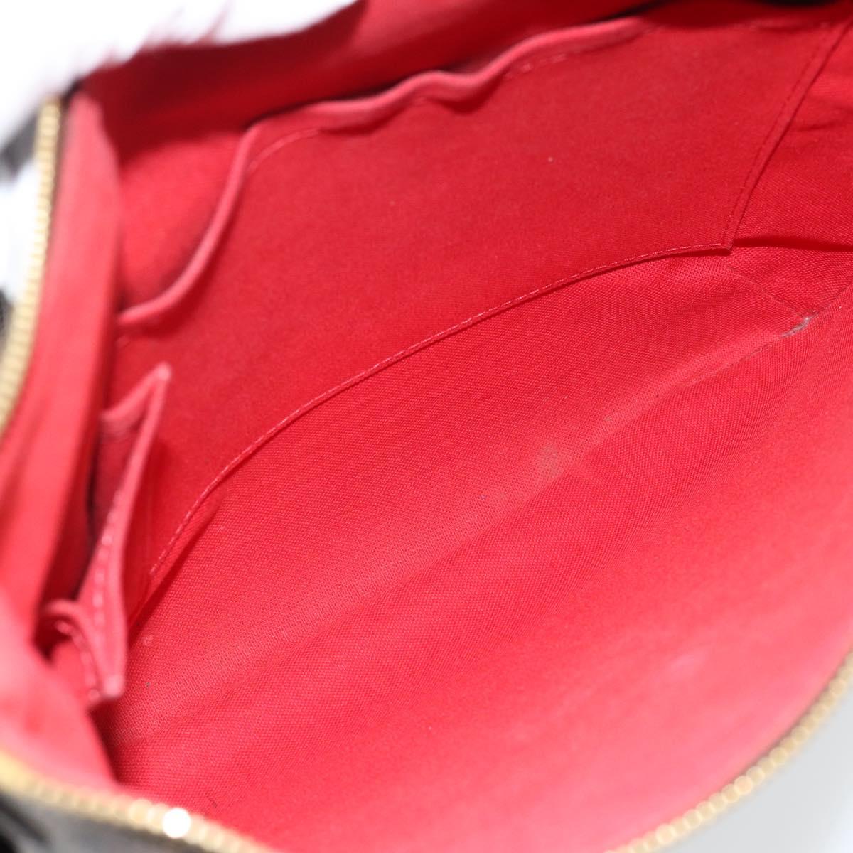 LOUIS VUITTON Damier Ebene Bloomsbury PM Shoulder Bag N42251 LV Auth bs35330