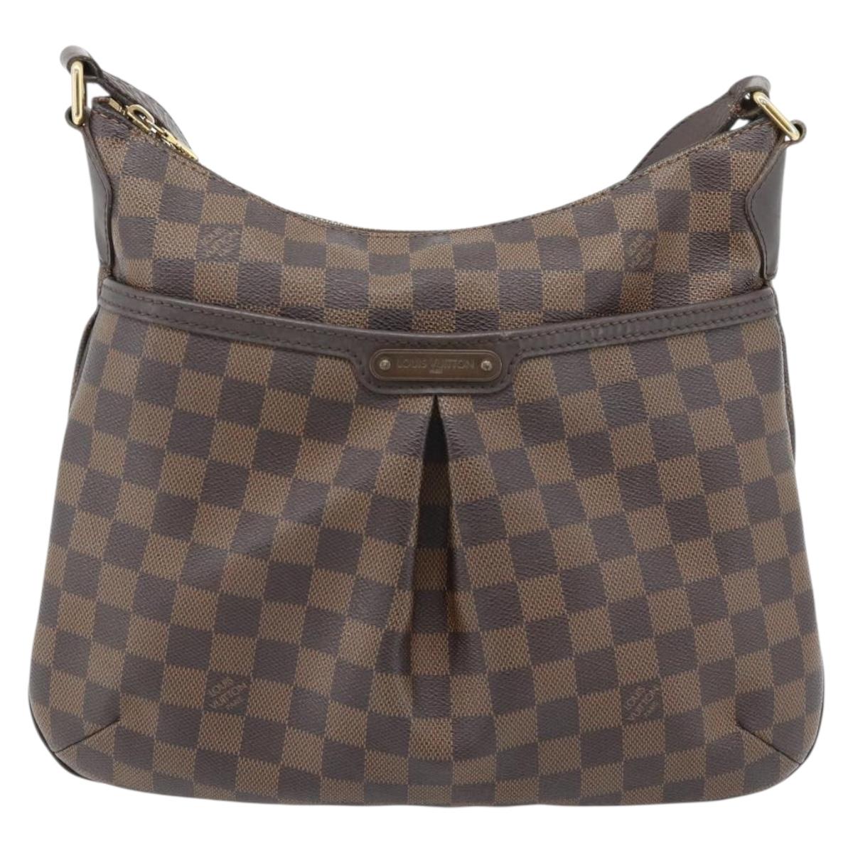 LOUIS VUITTON Damier Ebene Bloomsbury PM Shoulder Bag N42251 LV Auth bs35330
