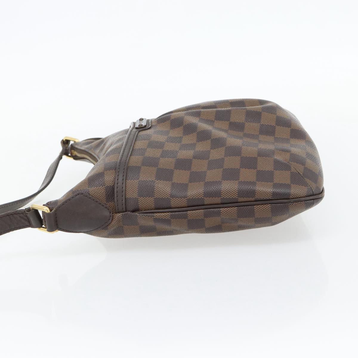 LOUIS VUITTON Damier Ebene Bloomsbury PM Shoulder Bag N42251 LV Auth bs35330