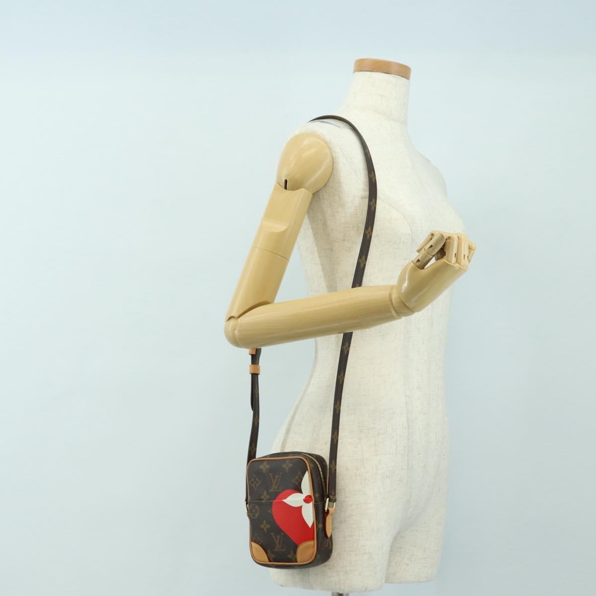 LOUIS VUITTON Monogram Game On Panam Shoulder Bag M82691 LV Auth bs35351M