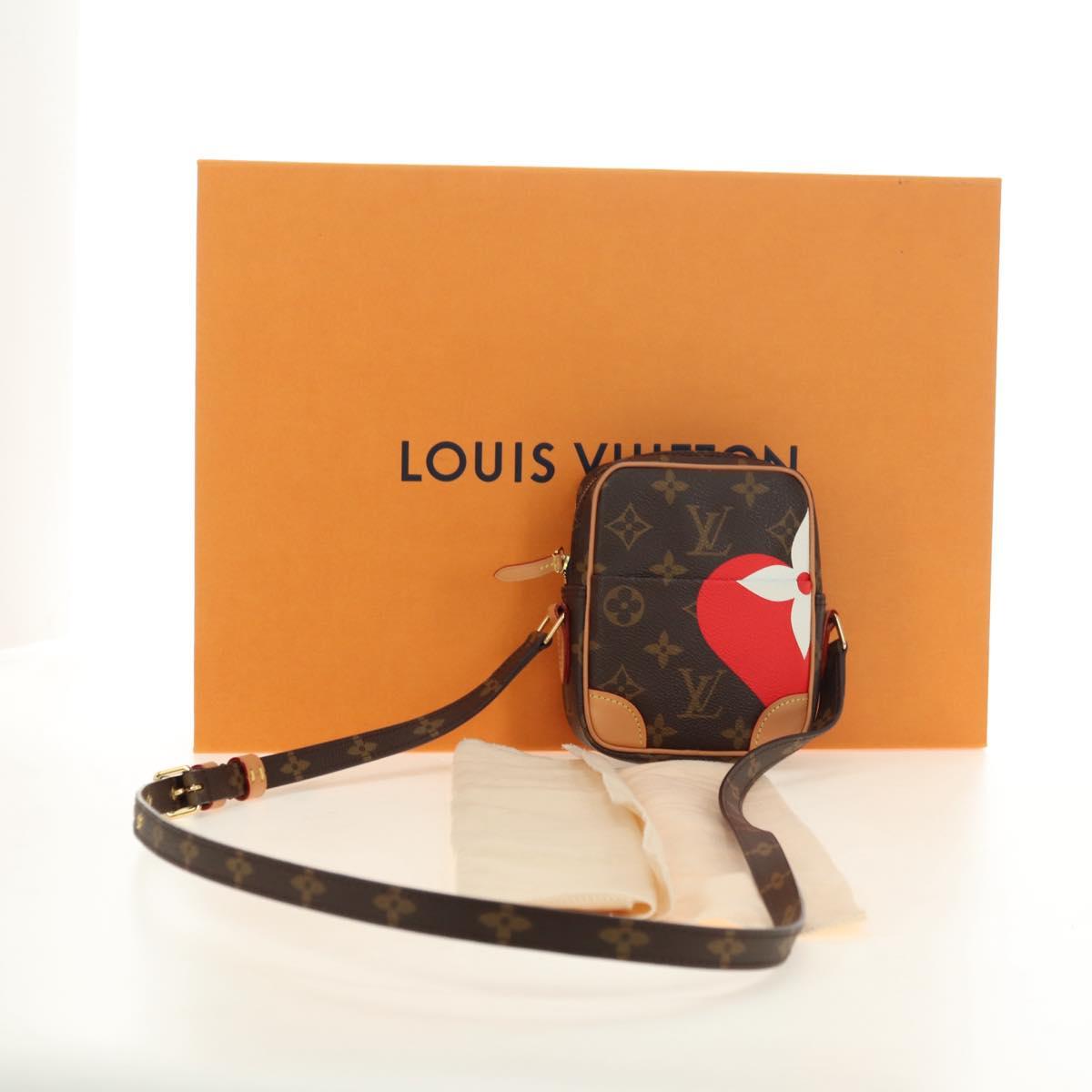 LOUIS VUITTON Monogram Game On Panam Shoulder Bag M82691 LV Auth bs35351M