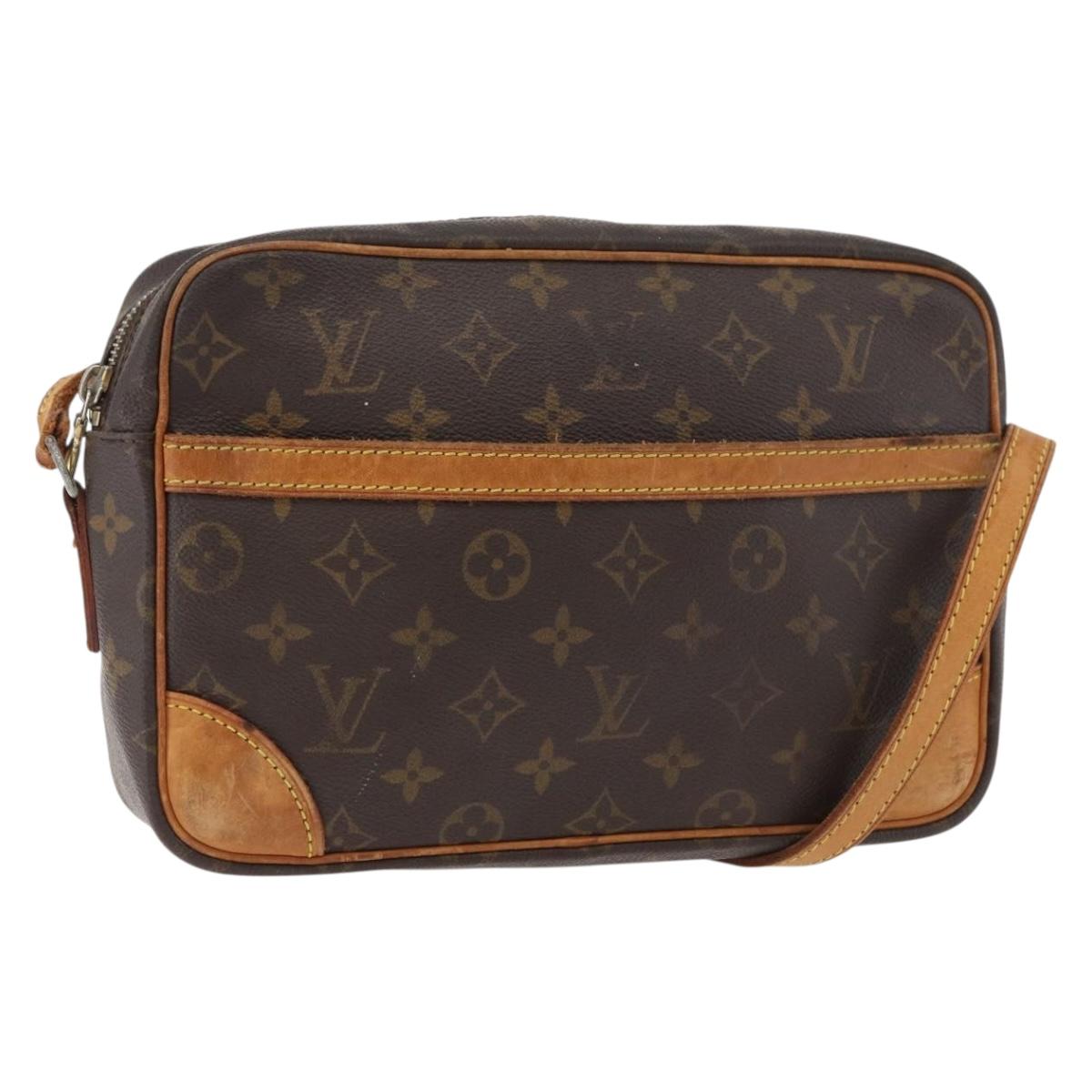 LOUIS VUITTON Monogram Trocadero 27 Shoulder Bag M51274 LV Auth bs35370