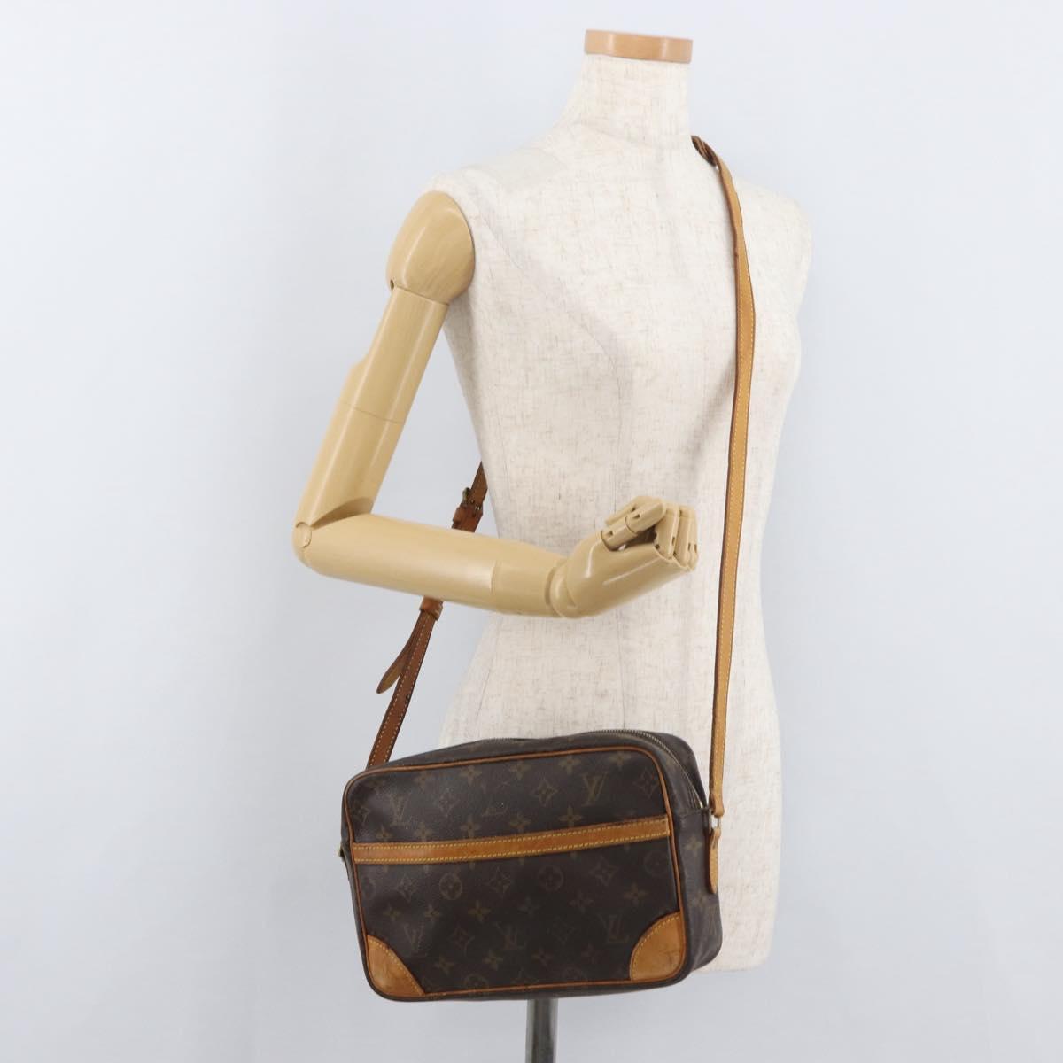 LOUIS VUITTON Monogram Trocadero 27 Shoulder Bag M51274 LV Auth bs35370