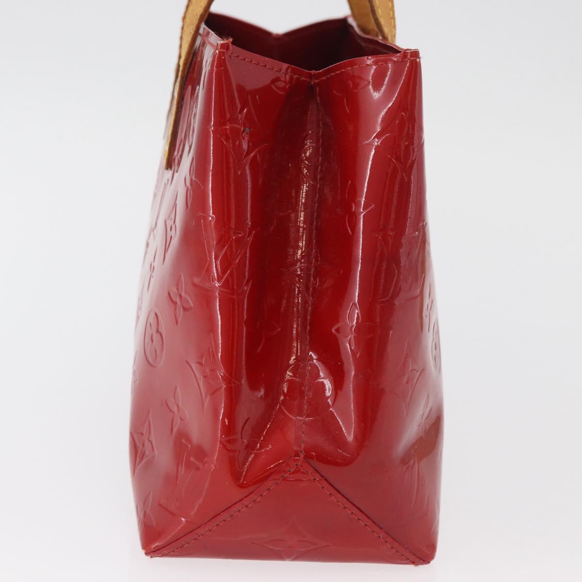 LOUIS VUITTON Monogram Vernis Reade PM Bag Pomme D'amour M91990 LV Auth bs35375