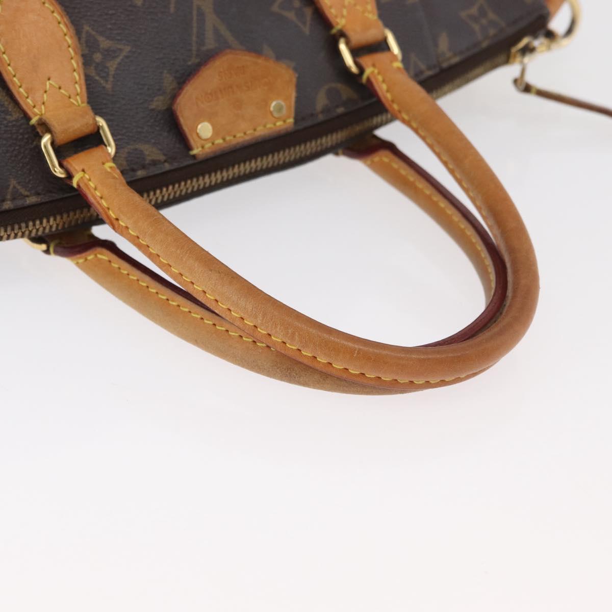 LOUIS VUITTON Monogram Turen PM Hand Bag 2way M48813 LV Auth bs35403