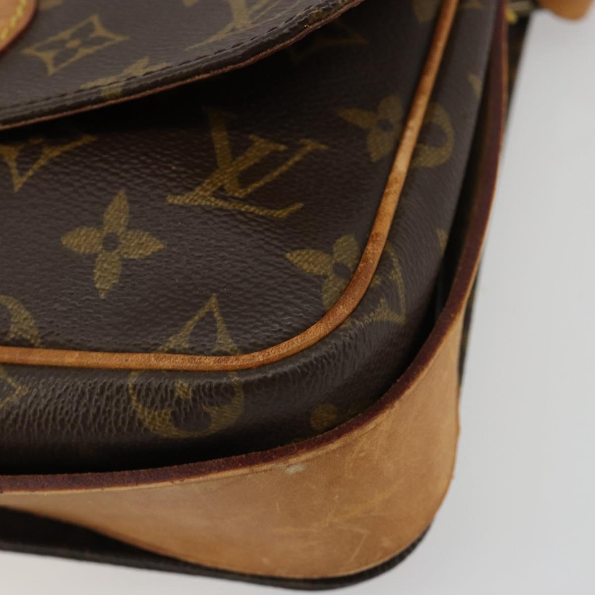 LOUIS VUITTON Monogram Cartouchiere MM Shoulder Bag M51253 LV Auth bs35460
