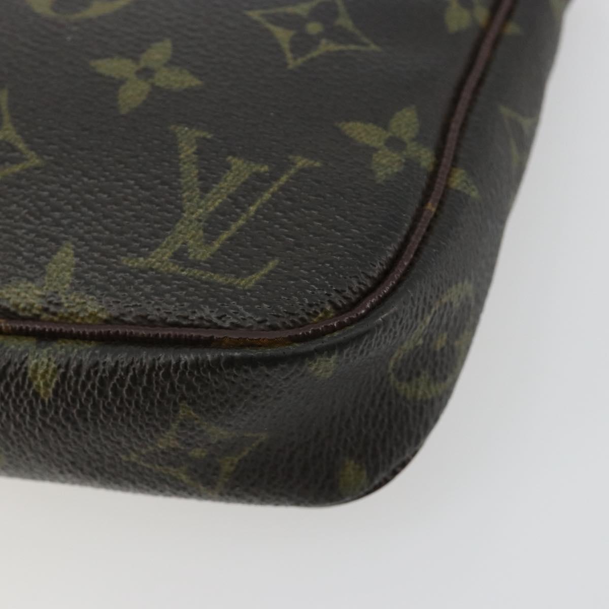 LOUIS VUITTON Monogram Pochette Accessoires Pouch M51980 LV Auth bs35461