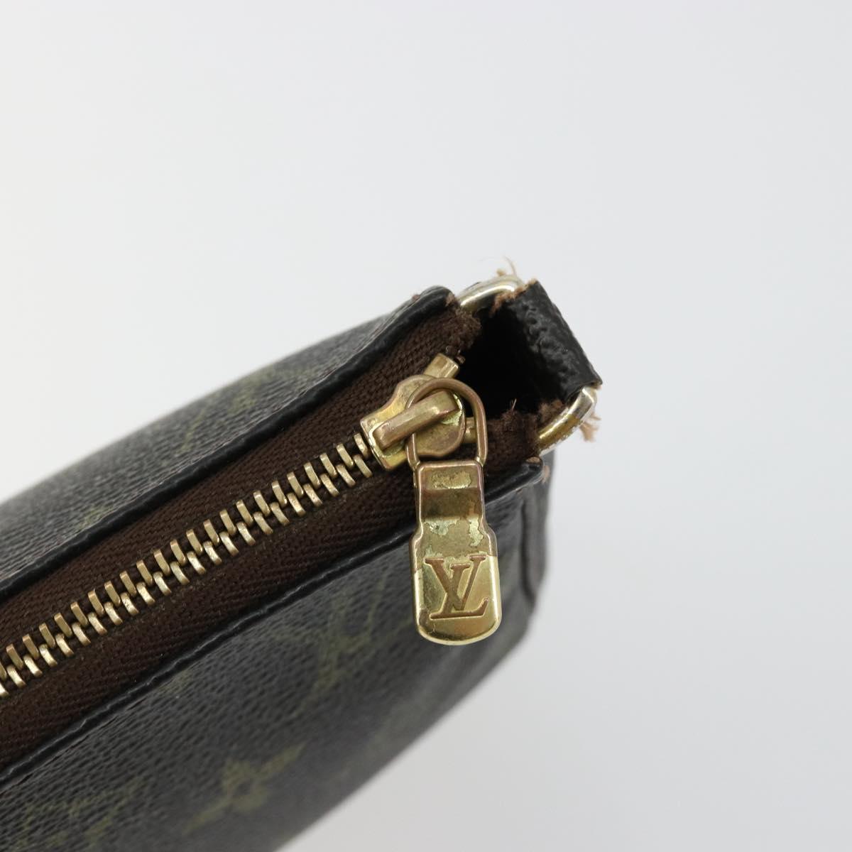 LOUIS VUITTON Monogram Pochette Accessoires Pouch M51980 LV Auth bs35461