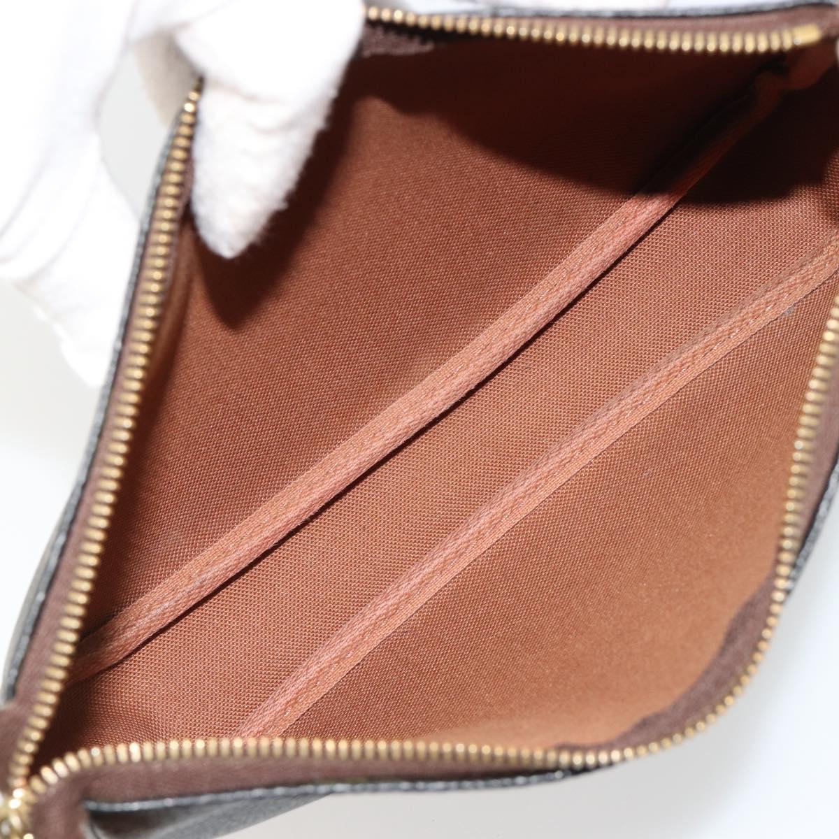LOUIS VUITTON Monogram Pochette Accessoires Pouch M51980 LV Auth bs35461